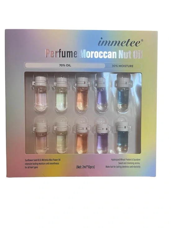 Perfume Moroccan Nut Oil Hair Treatment Set (10 pcs) 💖 - Picture 1 of 1